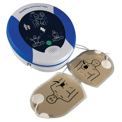 Defibrillator (AED) - HeartSine Samaritan 500P - Alarmed Cabinet Combo