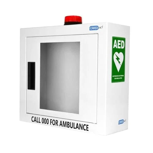 Defibrillator (AED) - HeartSine Samaritan 500P - Alarmed Cabinet Combo