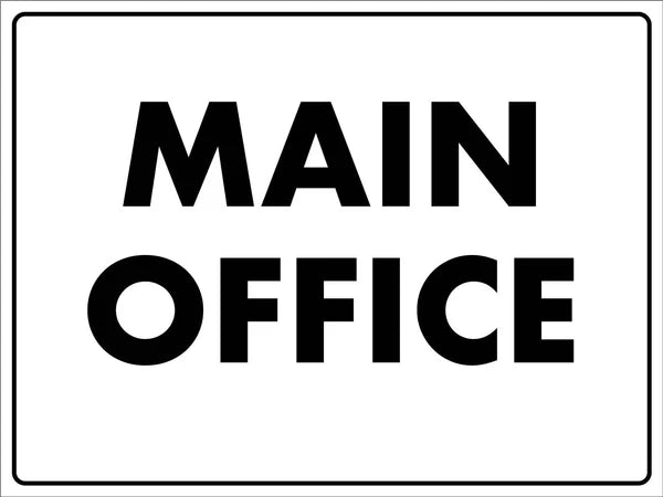 Office sign